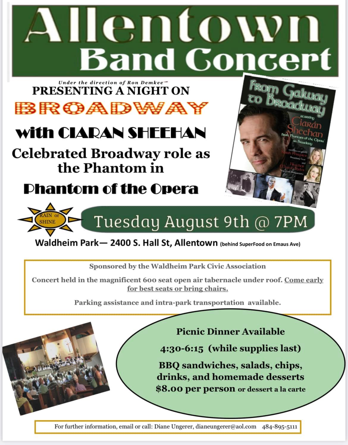 106th Performance of The Allentown Band at Waldheim Park With Ciaran